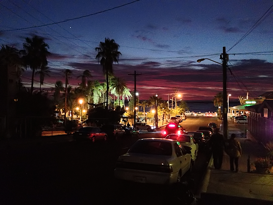 Sonnenuntergang in La Paz